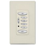 PCS PulseWorx UPB Dimmer Wall Switch, 6 Button, Almond